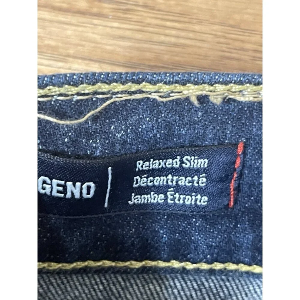 True Religion Geno Jeans Relaxed Slim Fit Stretch W32 L33 Mens